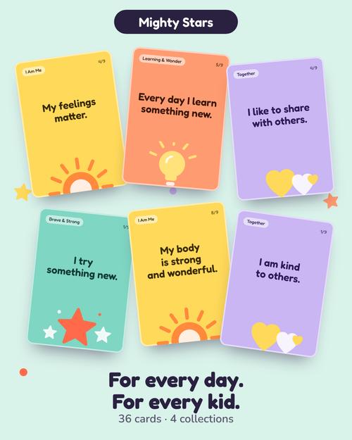 Affirmation Cards for Kids – Build Confidence & Positivity | Printable PDF Download