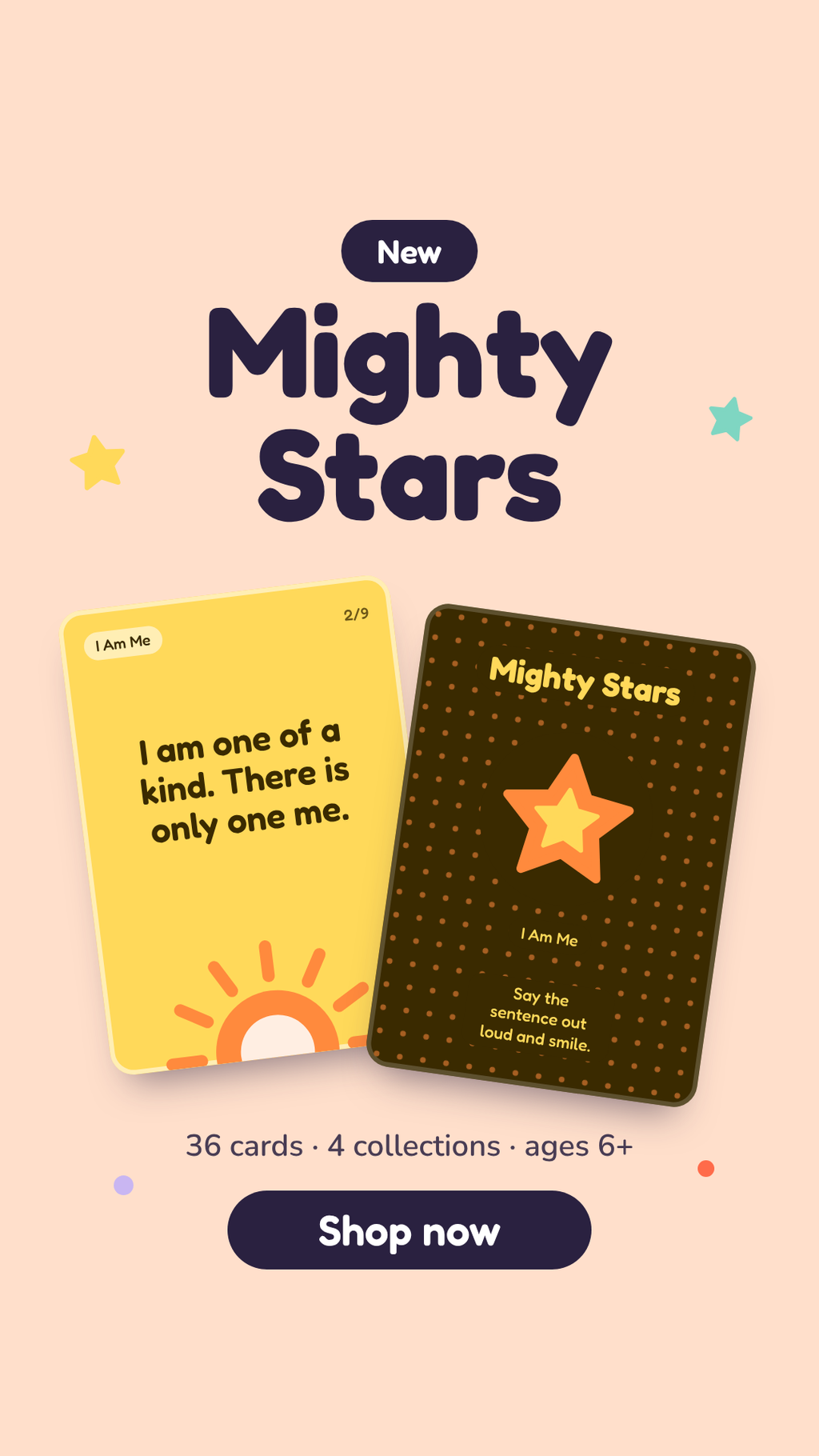 Affirmation Cards for Kids – Build Confidence & Positivity | Printable PDF Download