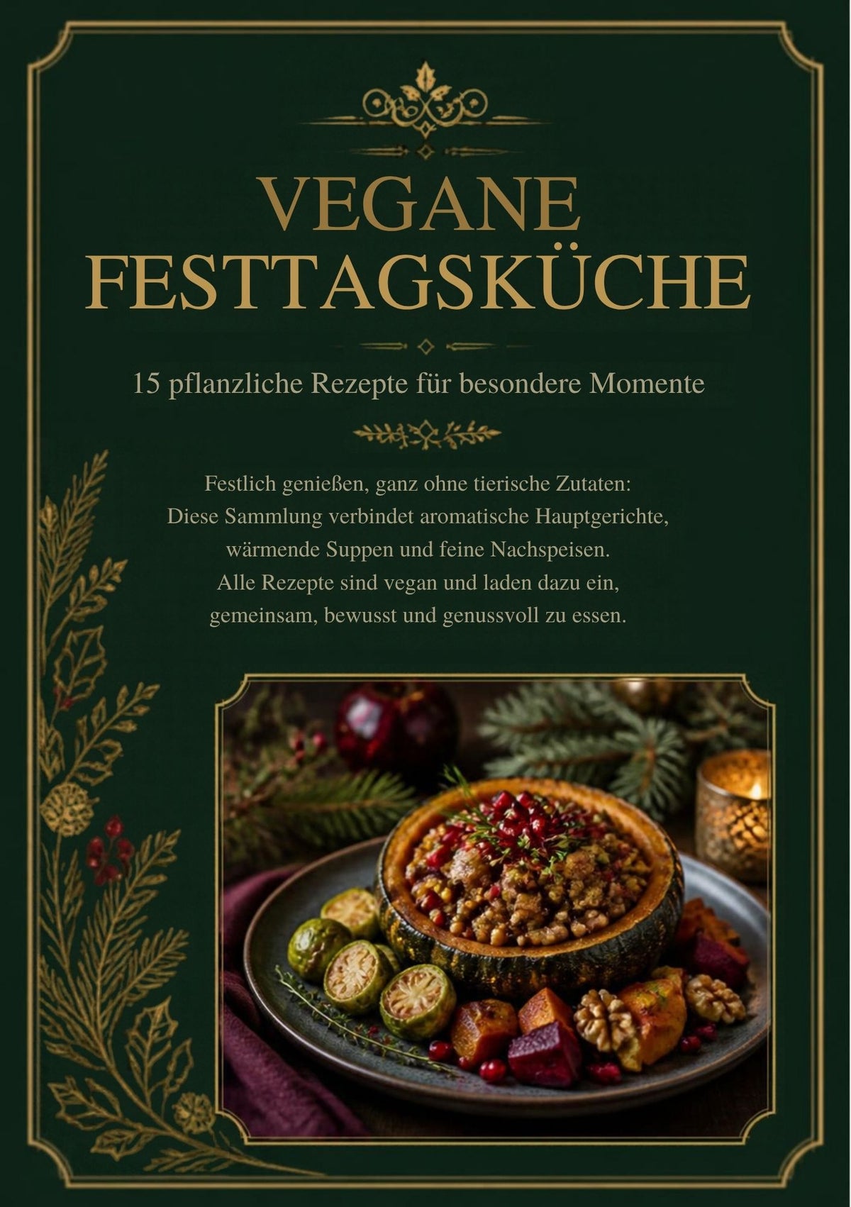 Festliches Rezeptbuch – 32 Lieblingsrezepte zum Ausdrucken | PDF Sofort-Download