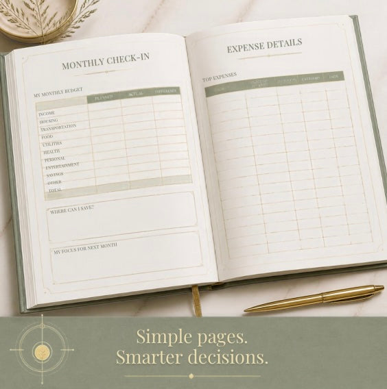 Budget Planner & Household Budget Book – Printable PDF Template | Instant Download