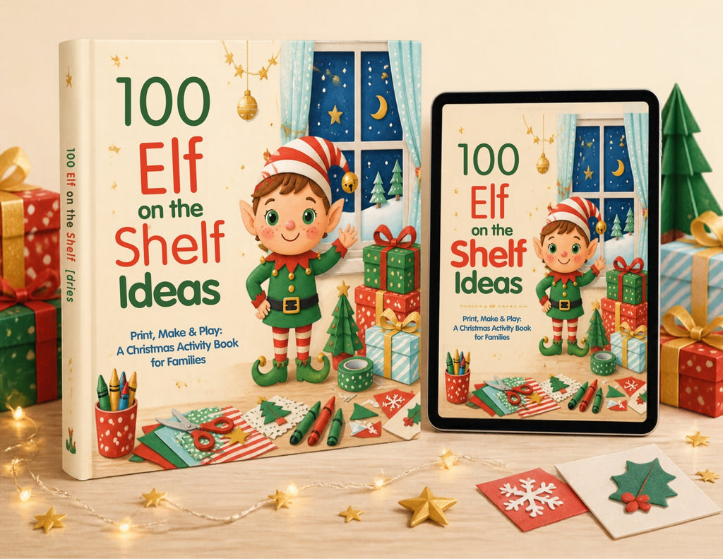 100 Elf on the Shelf Ideas – Print, Make & Play