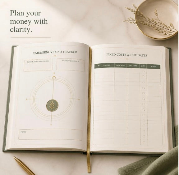 Budget Planner & Household Budget Book – Printable PDF Template | Instant Download