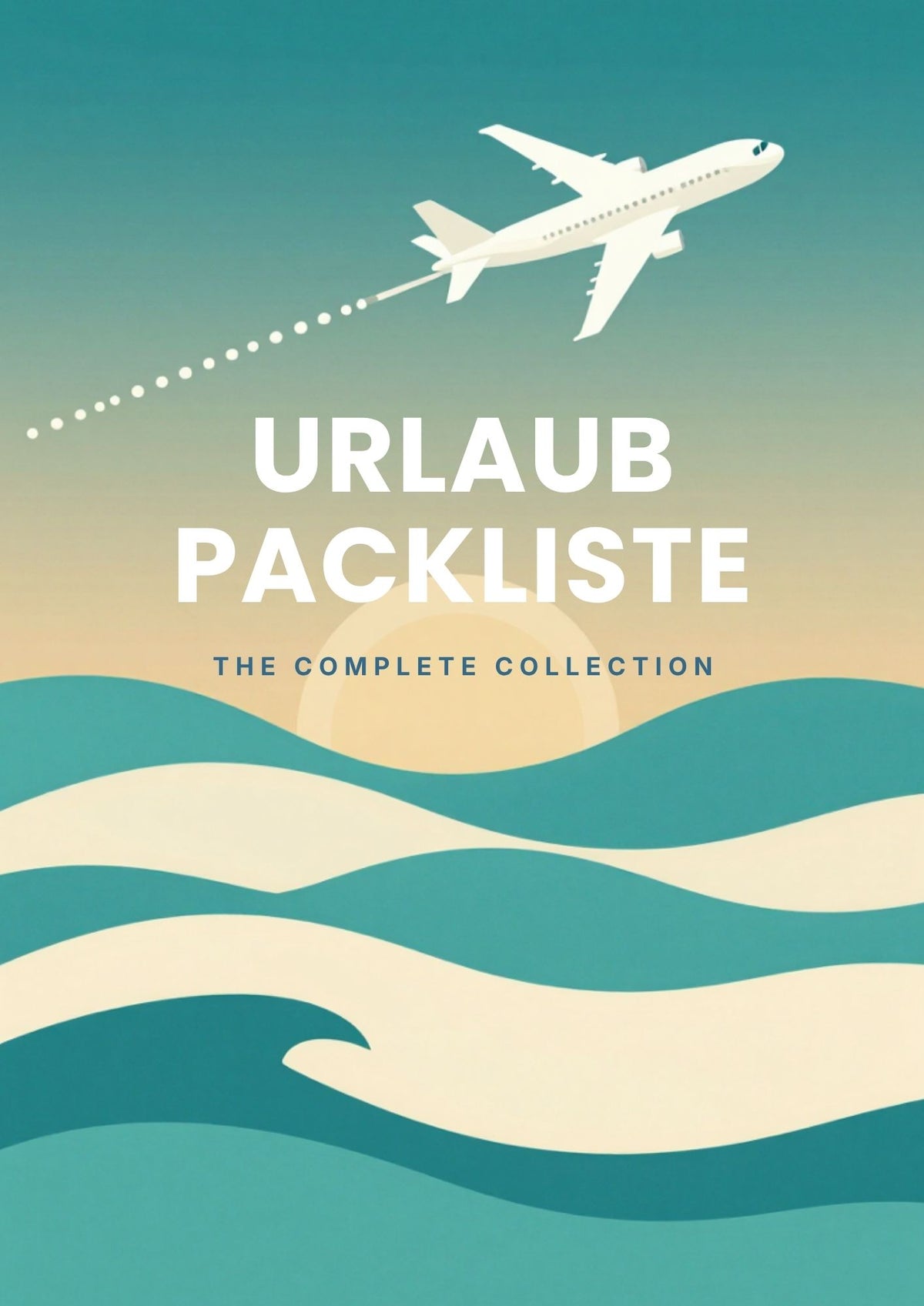 Travel Packing List – Printable PDF Template Letter | Instant Download